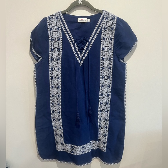 Vineyard Vines Lace up Tunic Dress size 16 - Picture 1 of 9